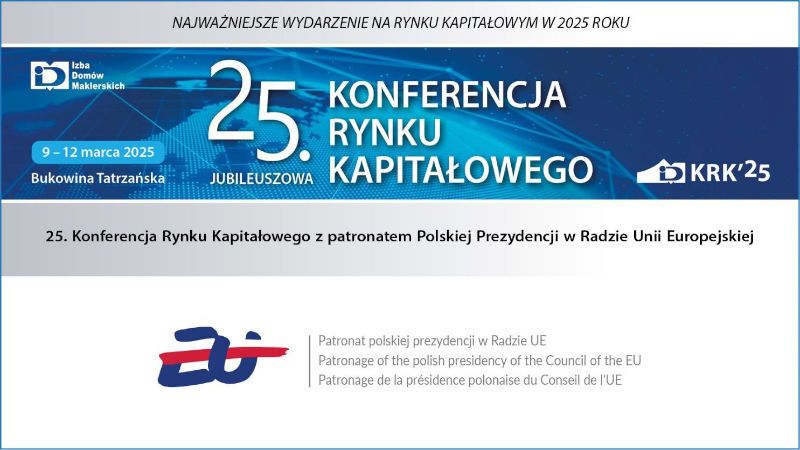 Jubileuszowa 25. Konferencja Rynku Kapitałowego