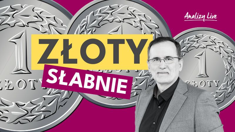 Analizy Live: Złoty słabnie. Dolar znów powyżej 4