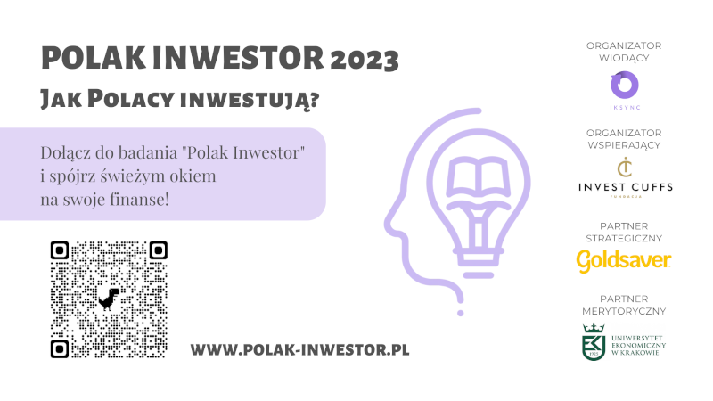 Polak inwestor 2023. Jak Polacy inwestują?