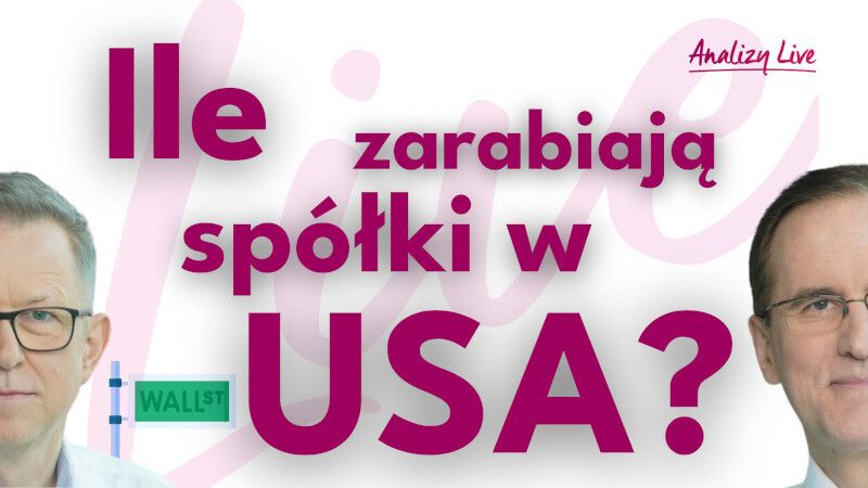 Analizy Live: Ile zarabiają spółki w USA?