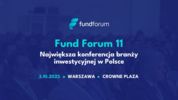 Czas na 11. Fund Forum Analiz Online - co nas czeka?