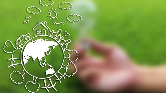 chmurka w kształcie ziemi