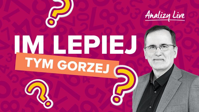 Analizy Live: Im lepiej, tym gorzej?