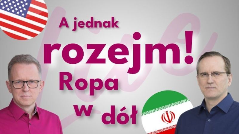 Analizy Live: A jednak rozejm!! Ropa mocno w dół. Nowe ETF-y debiutują na GPW