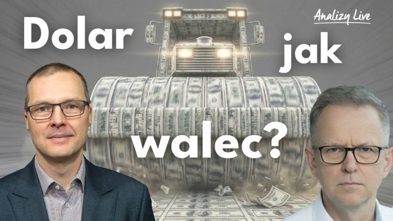 Analizy Live: Dolar jak walec? USA, ropa, złoto i biotech po rynkowym wstrząsie