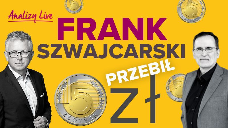 Frank szwajcarski przebił 5 złotych
