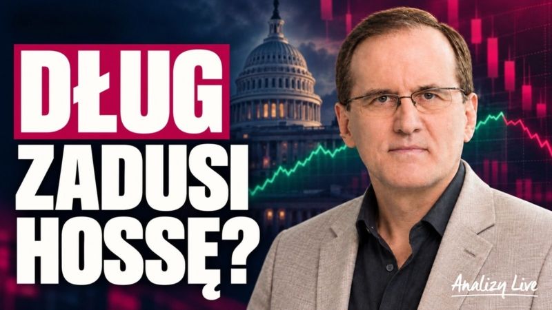 Obligacje odbijają, dług straszy. USA, Francja i AI pod lupą [ANALIZY LIVE]