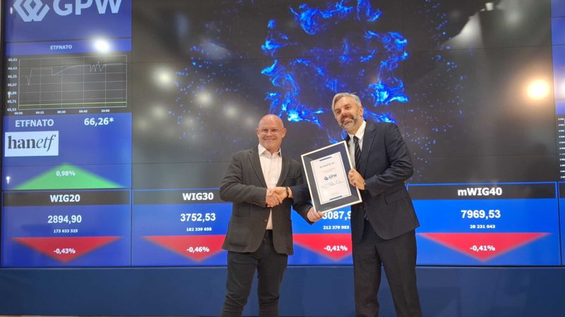 Zbrojeniowy ETF zadebiutował na GPW. Jest notowany w złotych