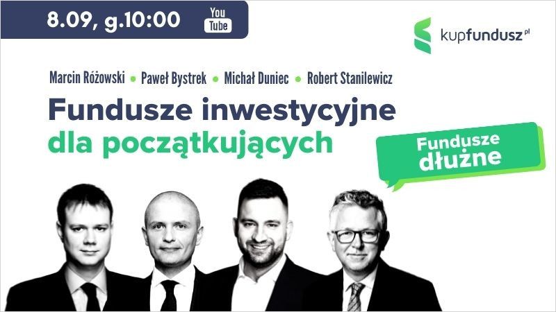 Webinar edukacyjny - Fundusze inwestycyjne dla początkujących #2