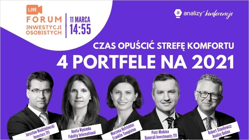 Czas opuścić strefę komfortu. 4 portfele na 2021 rok