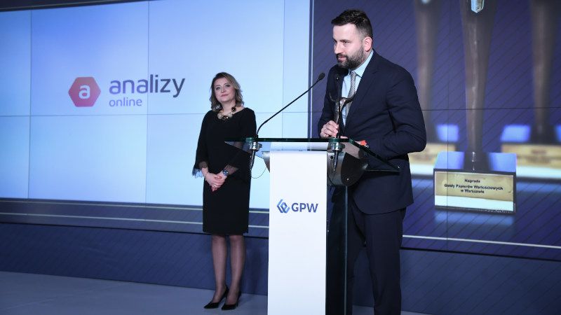Analizy Online z nagrodą GPW w kategorii "Dystrybutorzy informacji"