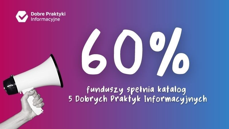Dobre Praktyki Informacyjne – instytucje zwiększają transparentność
