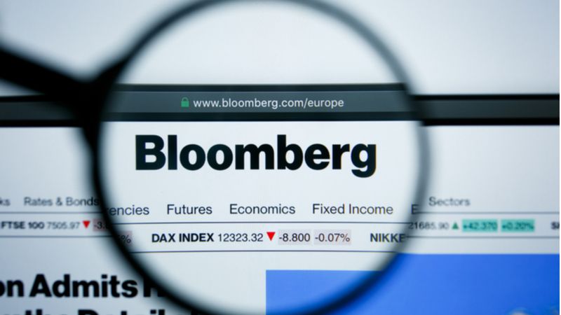 Napis Bloomberg