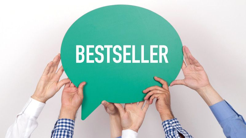 Napis BESTSELLER