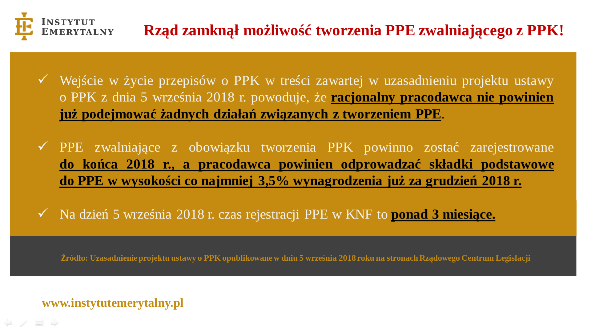 instytut emerytalny