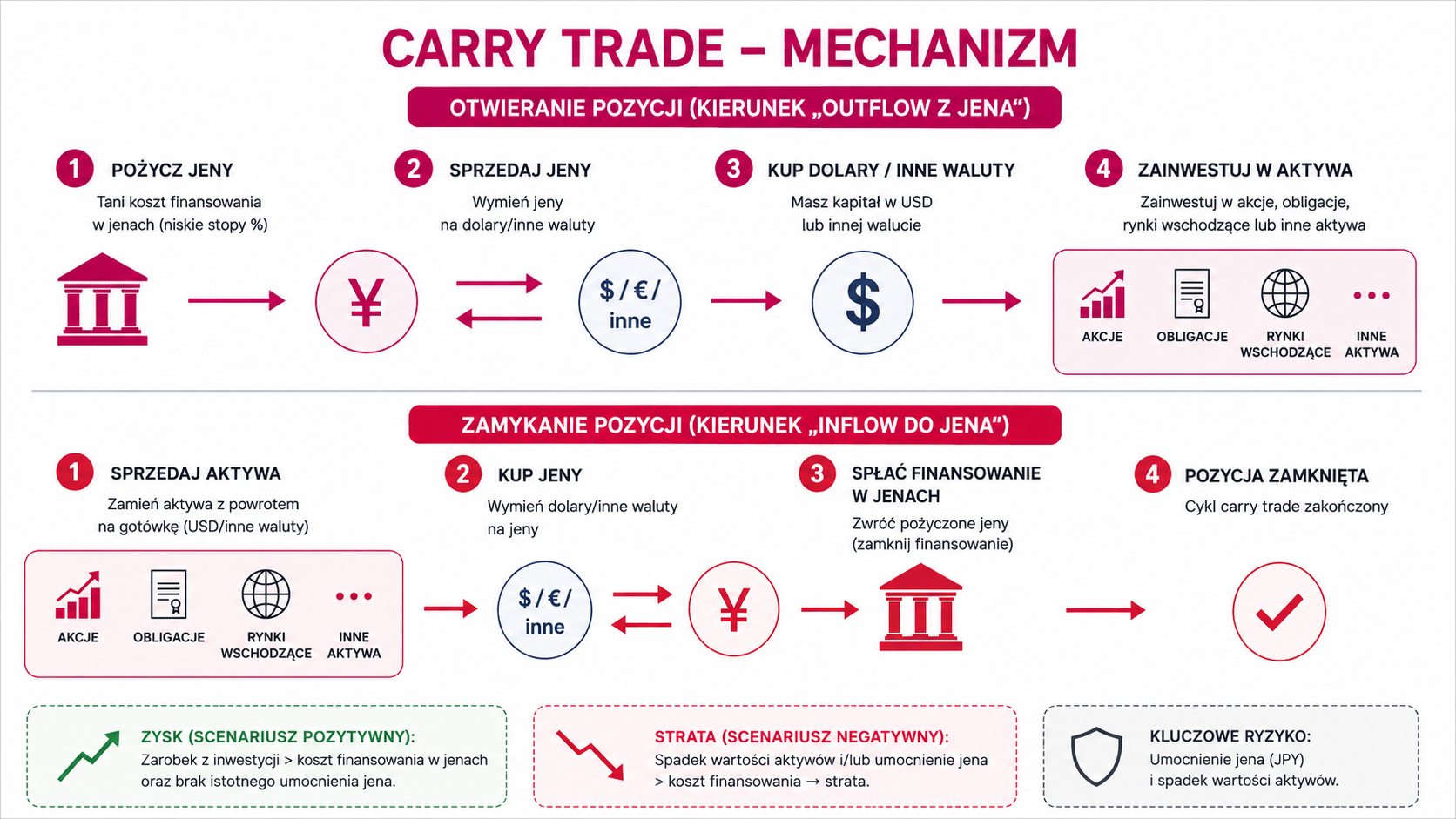Carry trade mechanizm